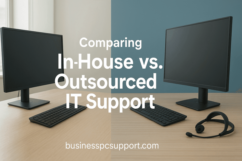 Comparing In-House vs. Outsourced IT Support in Sacramento