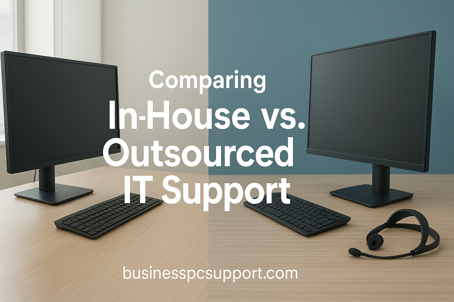 Comparing In-House vs. Outsourced IT Support in Sacramento