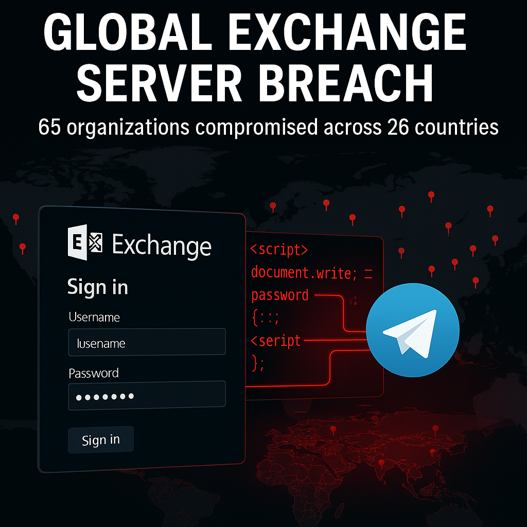 Microsoft Exchange Server keylogger attack