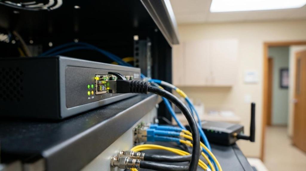 Structured network architecture and Managed Wi-Fi wireless setups