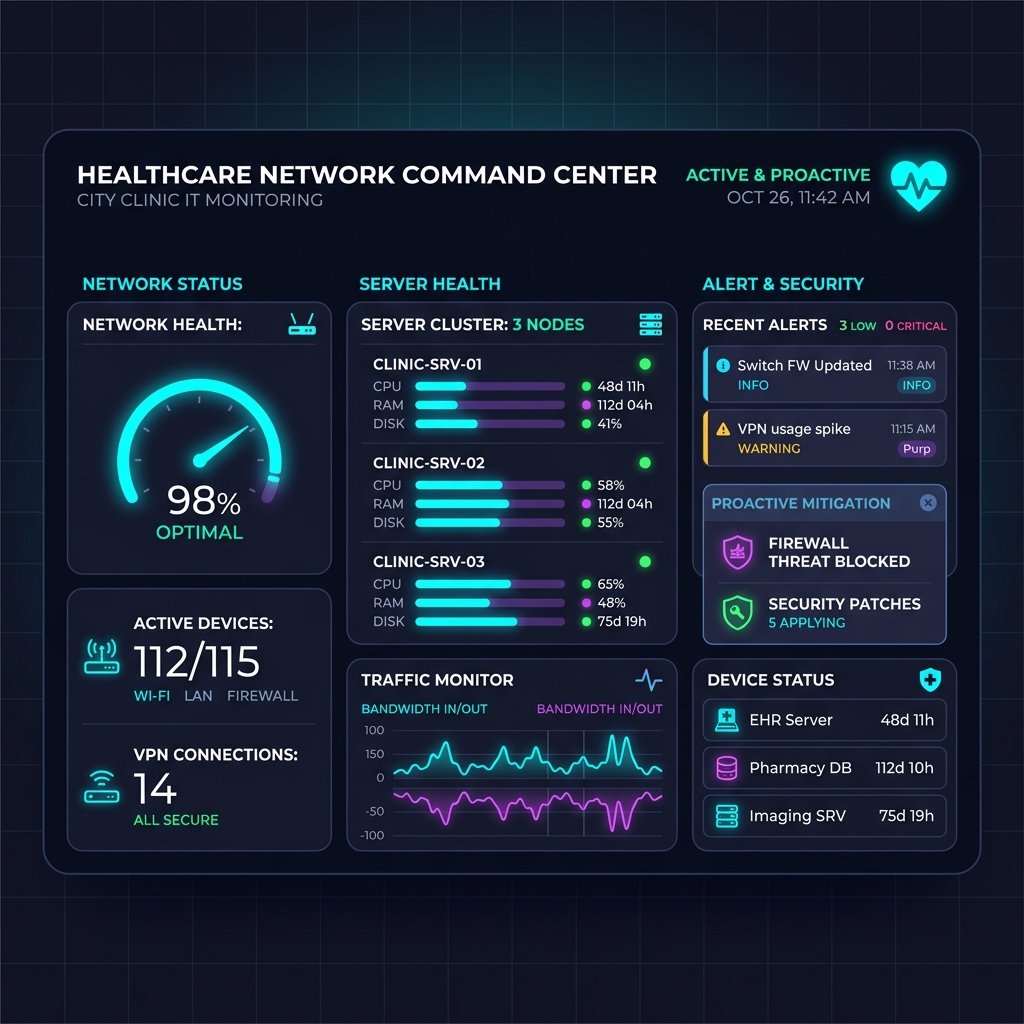 Proactive IT Maintenance Dashboard