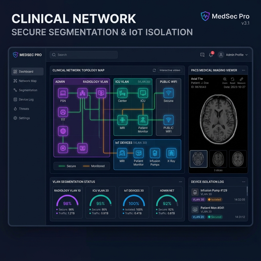 Specialized Healthcare IT Services Illustration